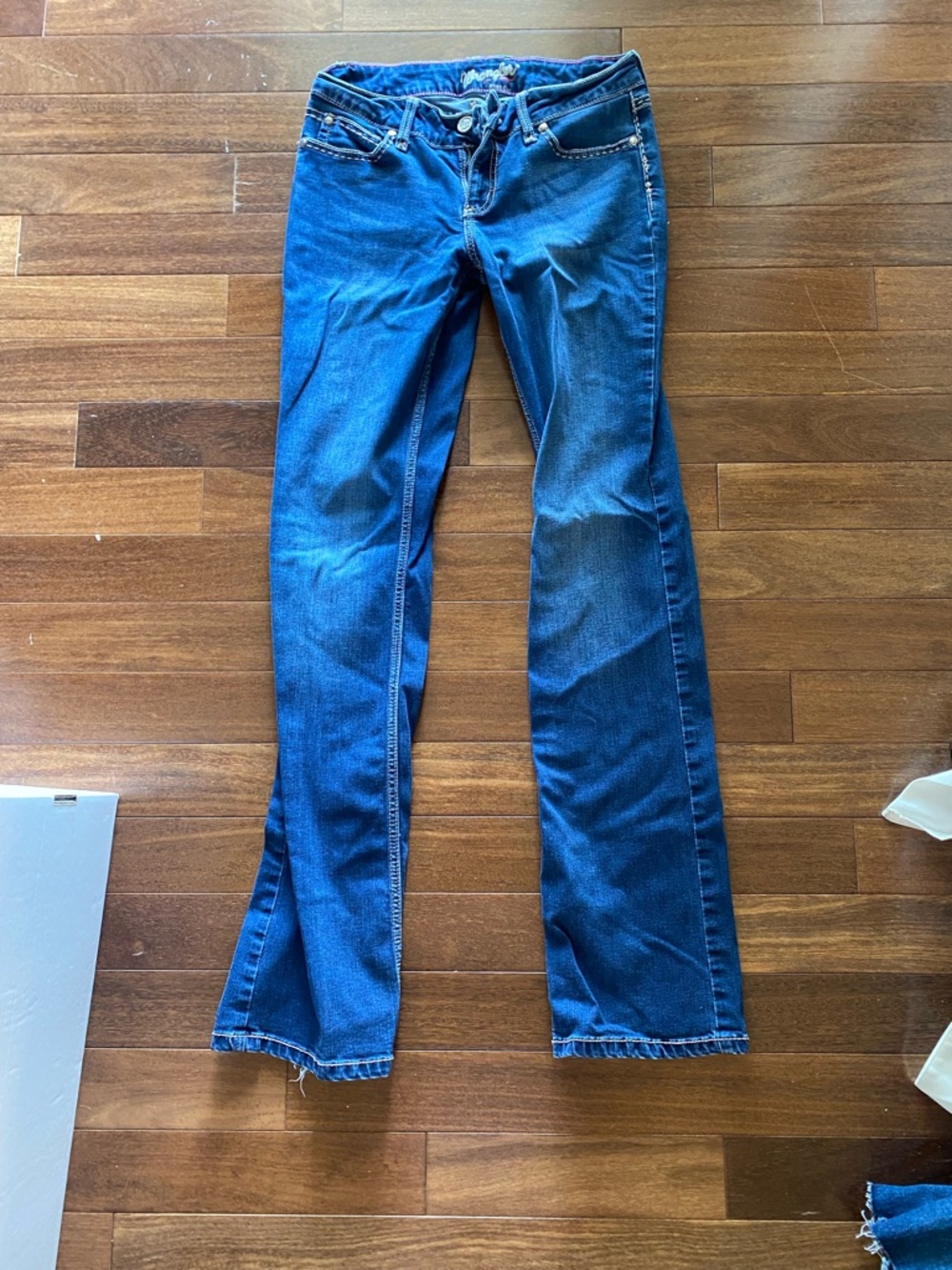 Wrangler Women's Dark Blue Bootcut Jeans